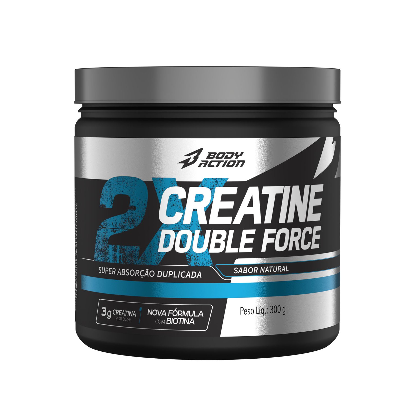 Creatina Double Force  Super Absorção  300g